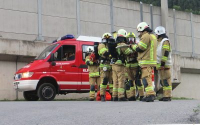 Atemschutz Teilabschnittsübung in St.Jakob
