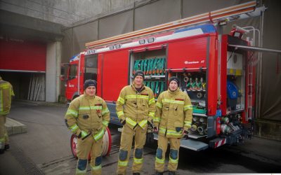 Tunnellöschtraining an der IFA