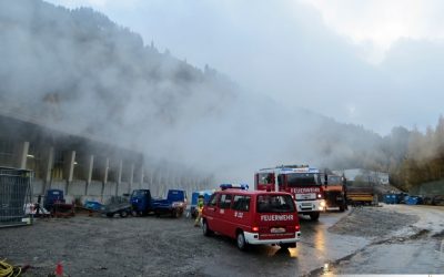 Rauchentwicklung im Arlbergstraßentunnel