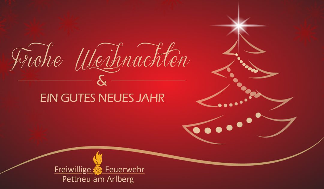 Weihnachtsgrüße Feuerwehr Pettneu