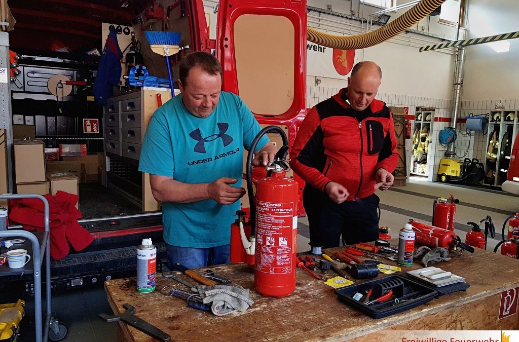 Feuerlöscherüberprüfung 2019