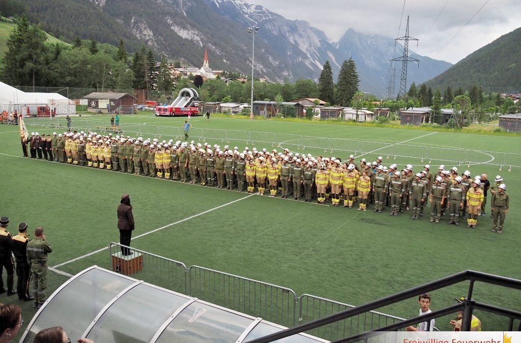 36. Bezirks-Nassleistungsbewerb und Feuerwehrjugend Teambewerb in Pettneu