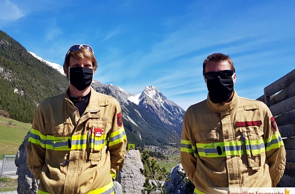 Neue Stoffmasken erhalten