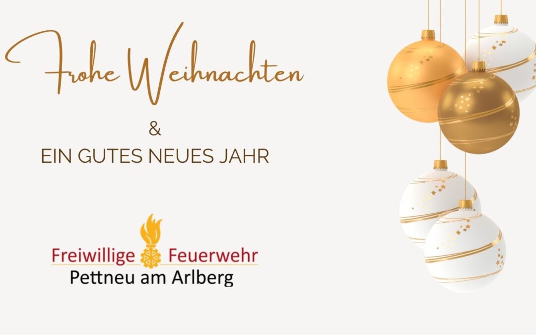 Weihnachtsgrüße Feuerwehr Pettneu