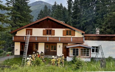 Atemschutz Teilabschnittsübung in St. Anton