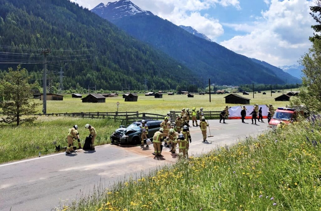 Motorradunfall auf der L68