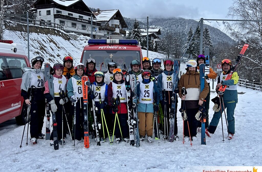 Bezirksfeuerwehrskirennen 2024 in St.Anton