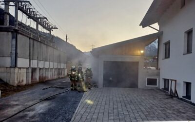 Übung: Brand in einer Tiefgarage
