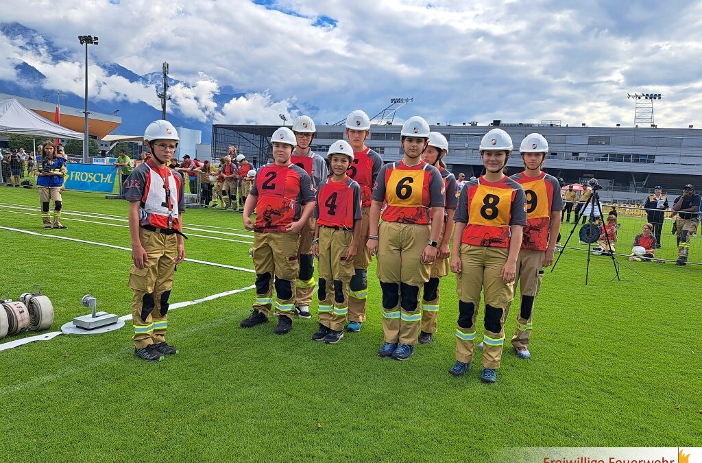 Landesfeuerwehrjugend-Leistungsbewerb mit Fire Camp Tirol 2025