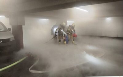 Monatsübung: PKW-Brand in Tiefgarage
