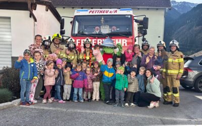 Besuch im Kindergarten Pettneu