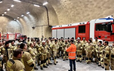 Begehung der Flucht- und Rettungswege im Arlbergtunnel