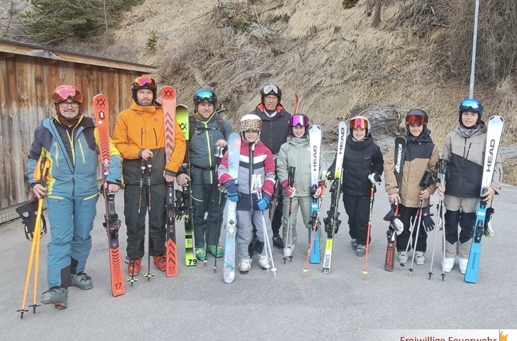 Skitag der Feuerwehrjugend in Fiss