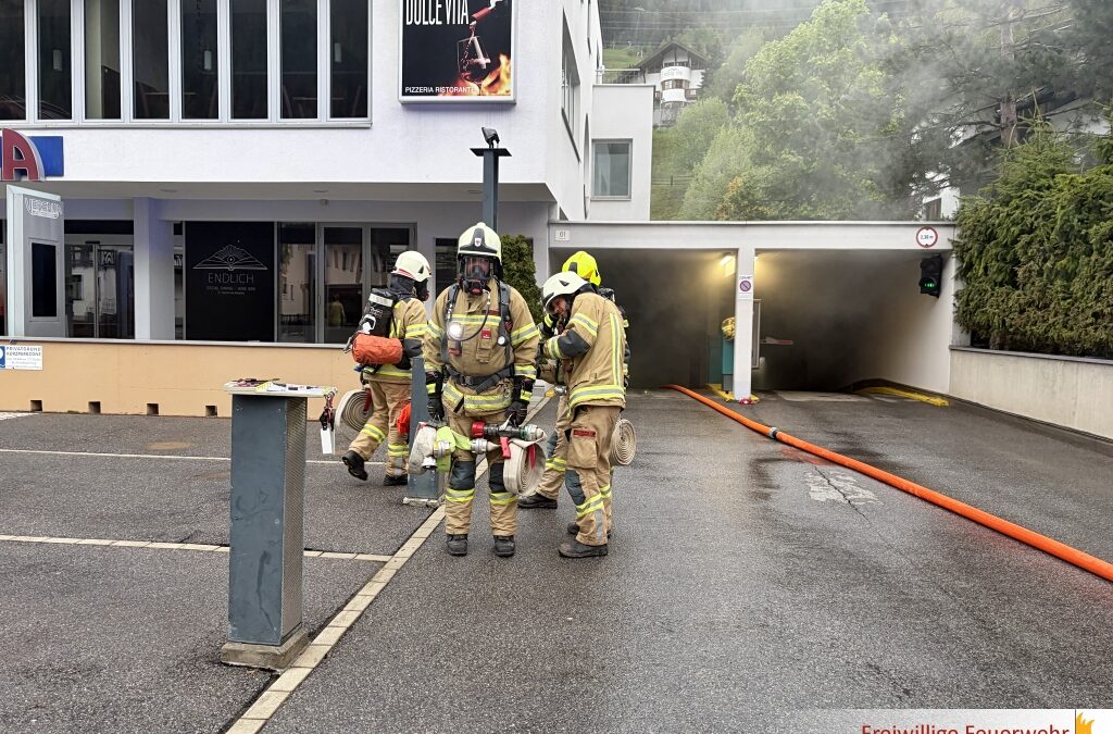 Atemschutz Abschnittsübung in St. Anton