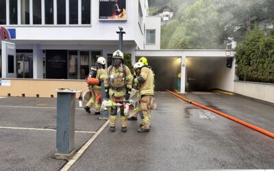 Atemschutz Abschnittsübung in St. Anton